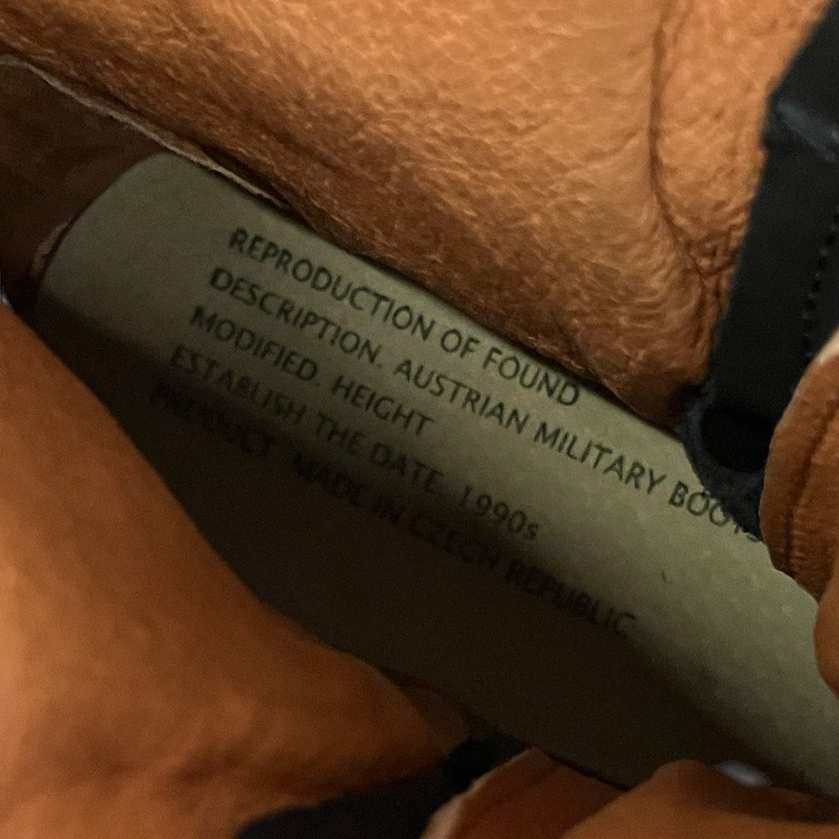 Australian Military Bootsレースアップブーツ