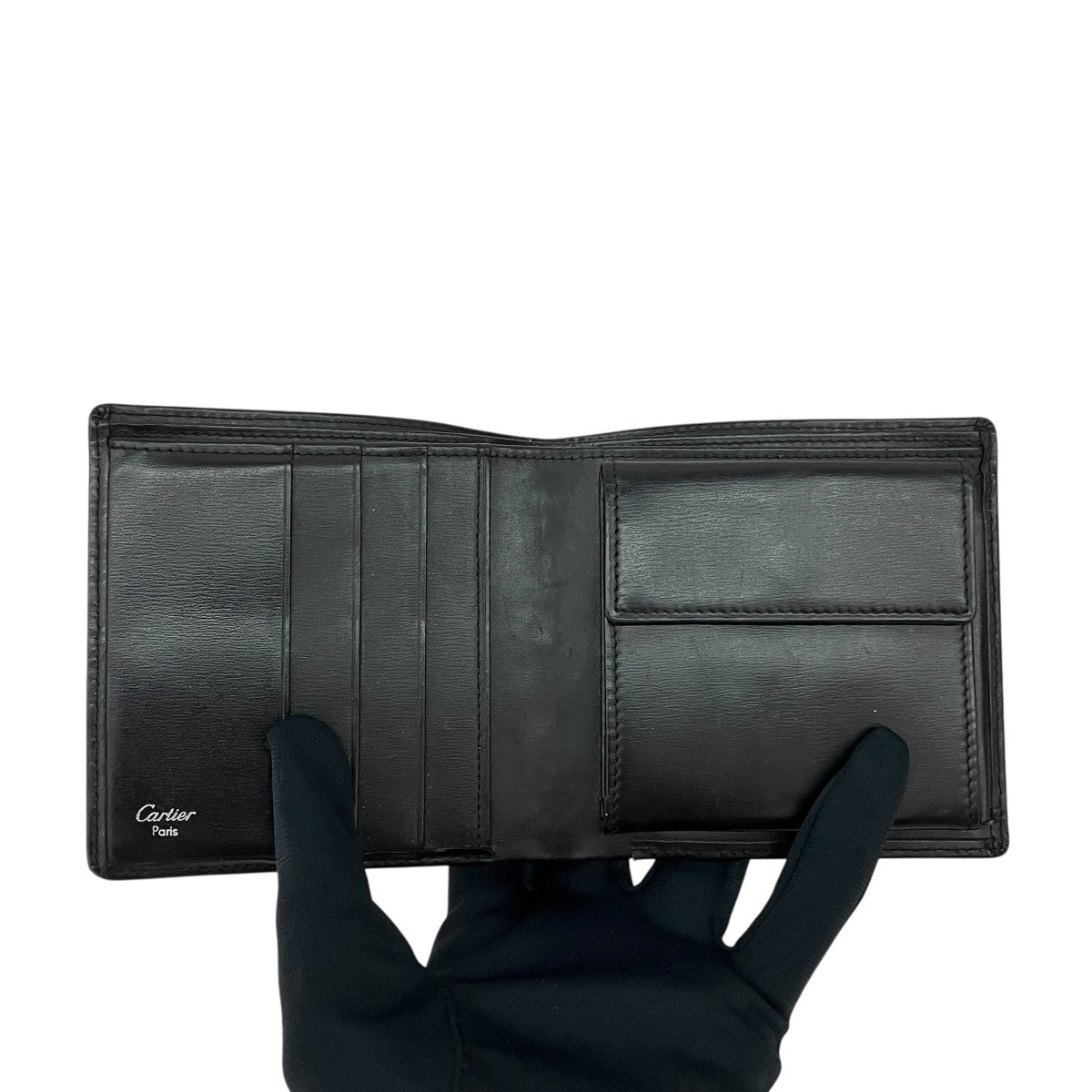 Cartier(カルティエ) パシャ2つ折り財布 ブラック｜【公式】カインド