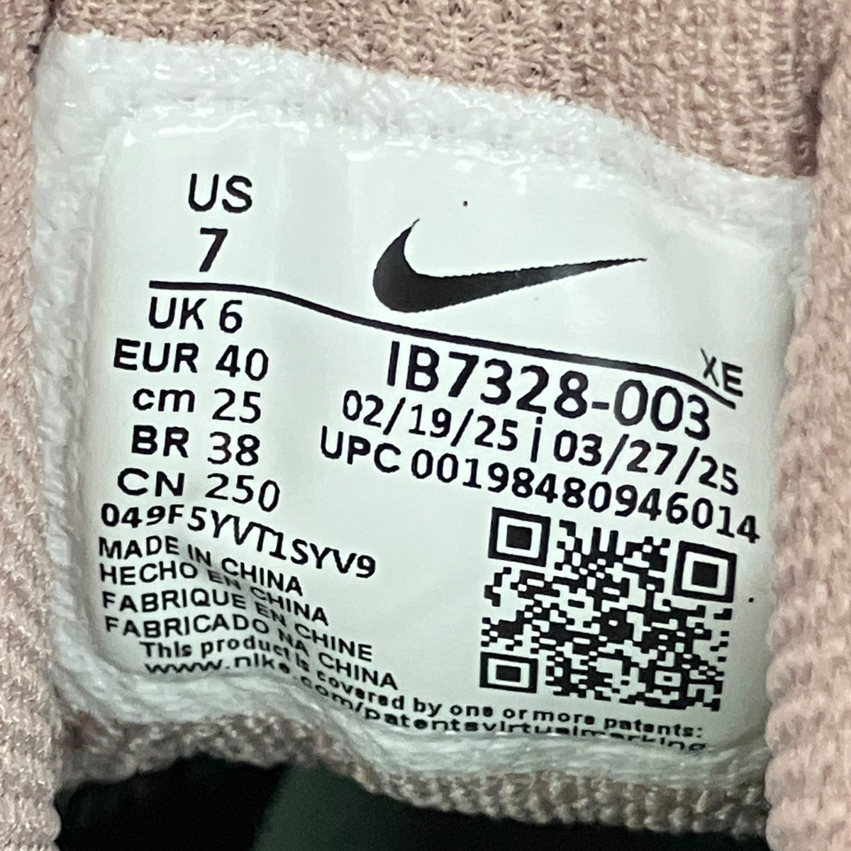 [NIKE ACG] MOUNTAIN FLY LOW GTX SEスニーカーIB7328-003