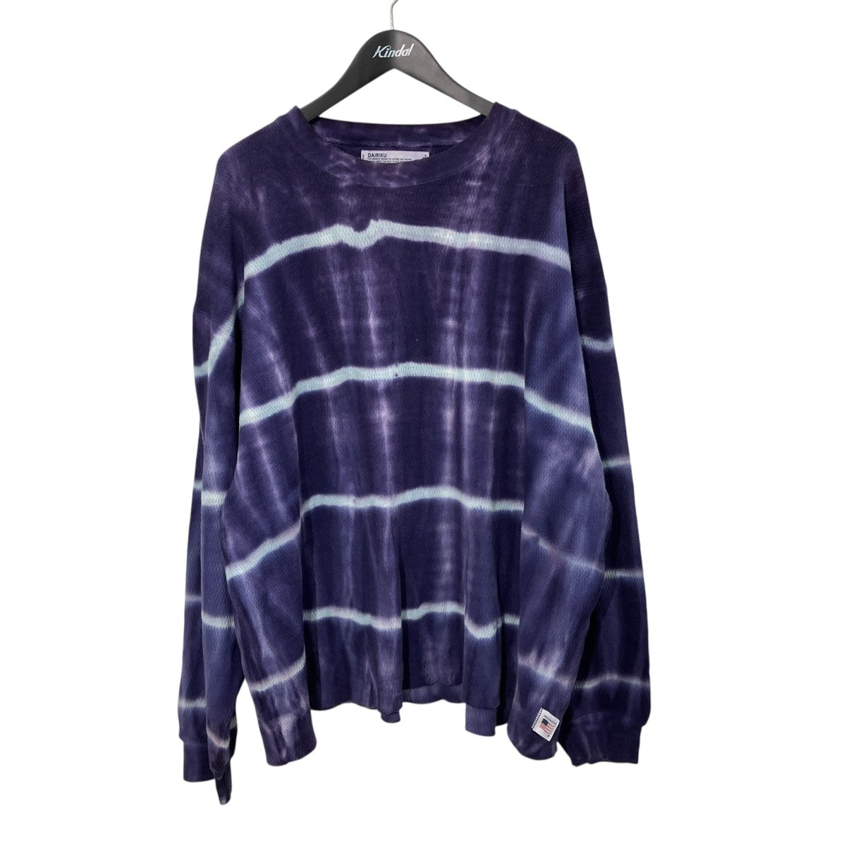 Tie-dye Thermal Teeサーマルカットソー21SS C-7