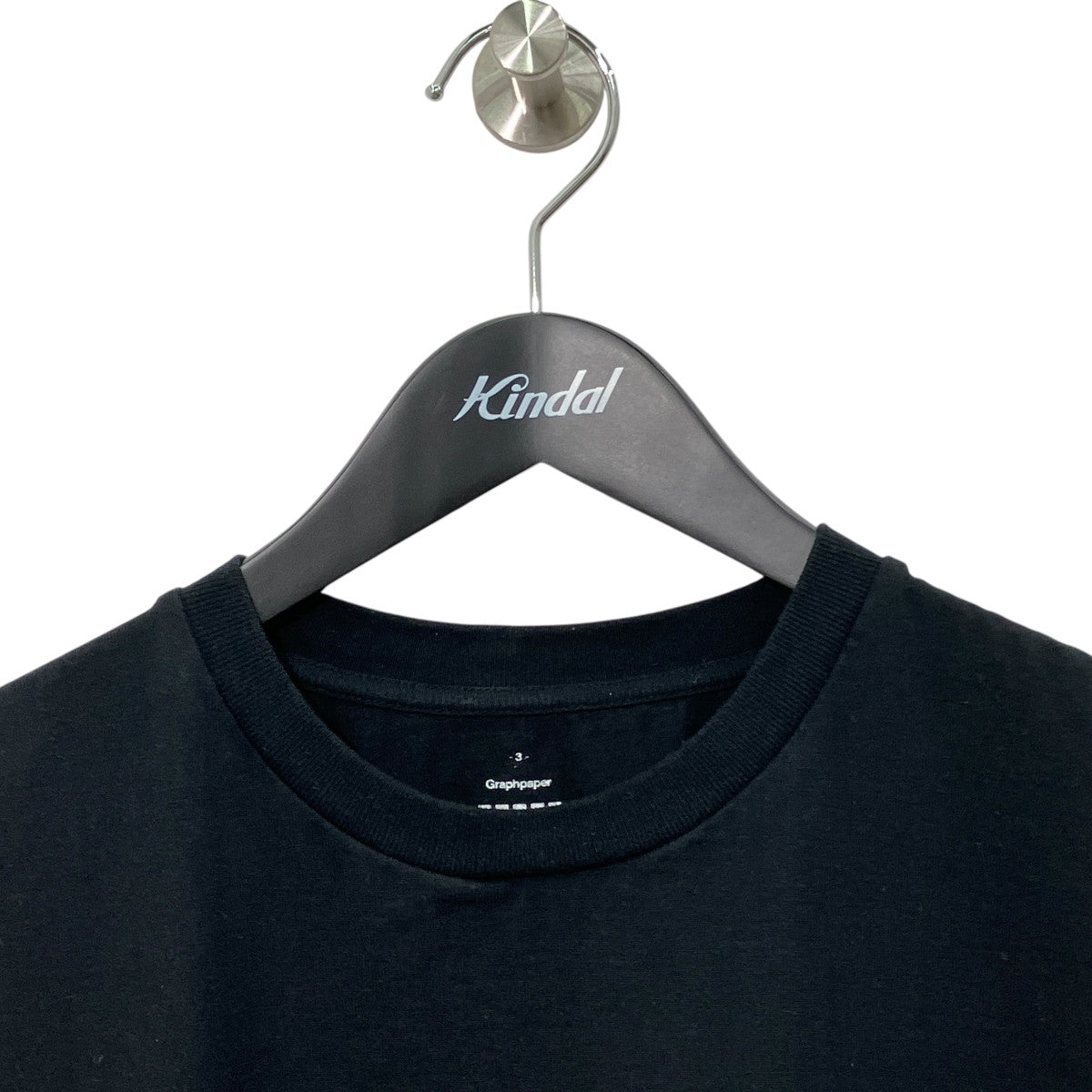 Graphpaper(グラフペーパー) 半袖Tシャツ ブラック サイズ 3｜【公式