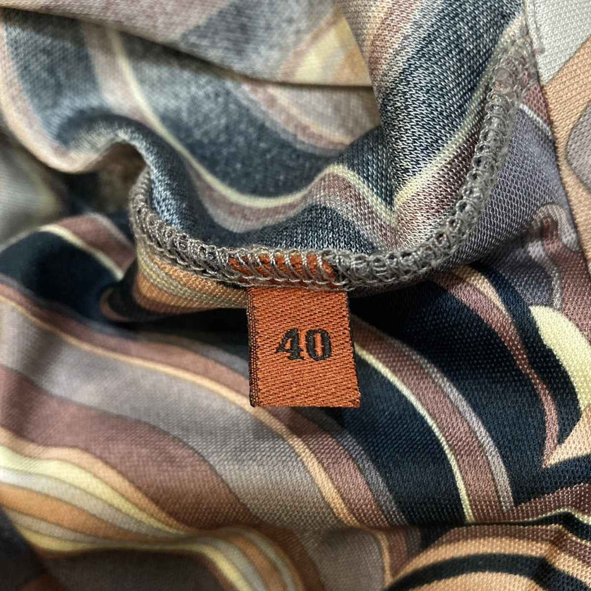 MISSONI(ミッソーニ) ワンピース499994 499994 ブラウン×ベージュ