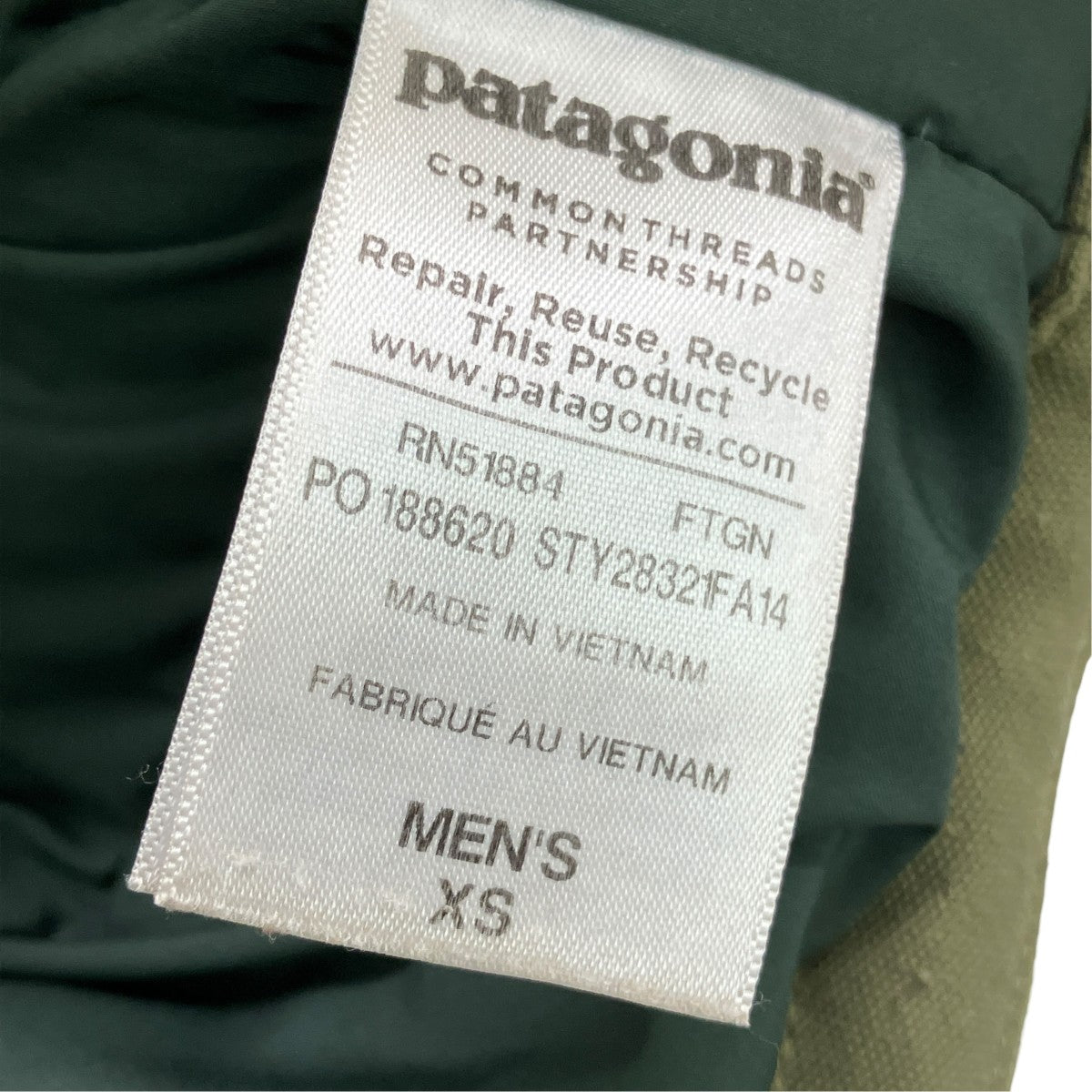 Patagonia ビビーダウンジャケット28321 古着・中古-9枚目のアイテム画像