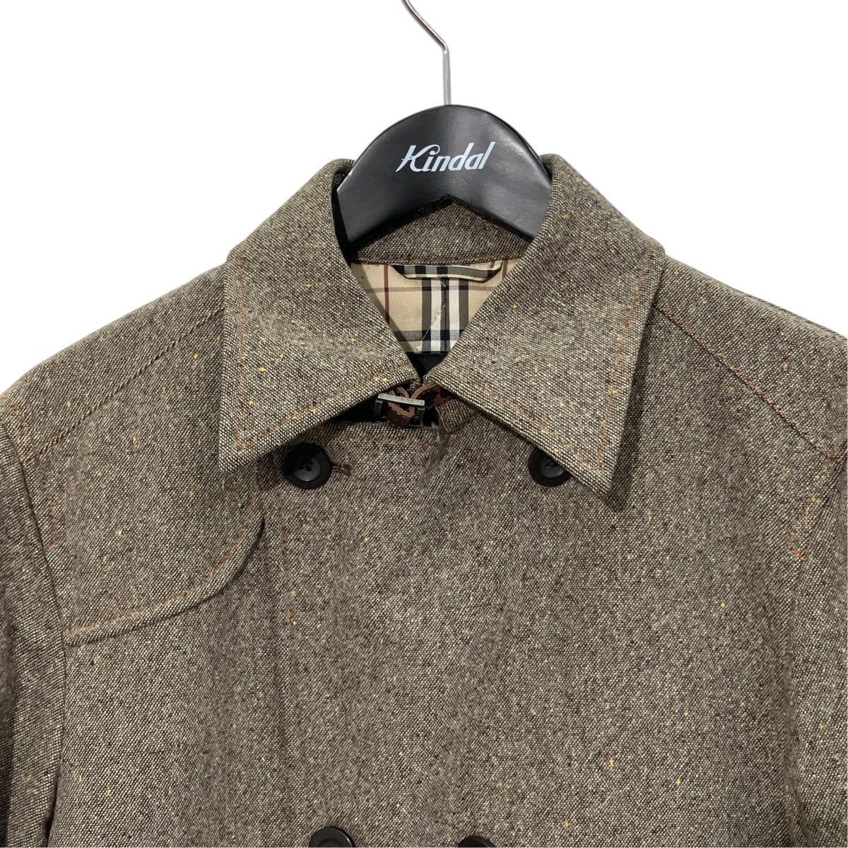 BURBERRY BLACK LABEL 中綿ジャケットBMP76-331-47 古着・中古-3枚目のアイテム画像
