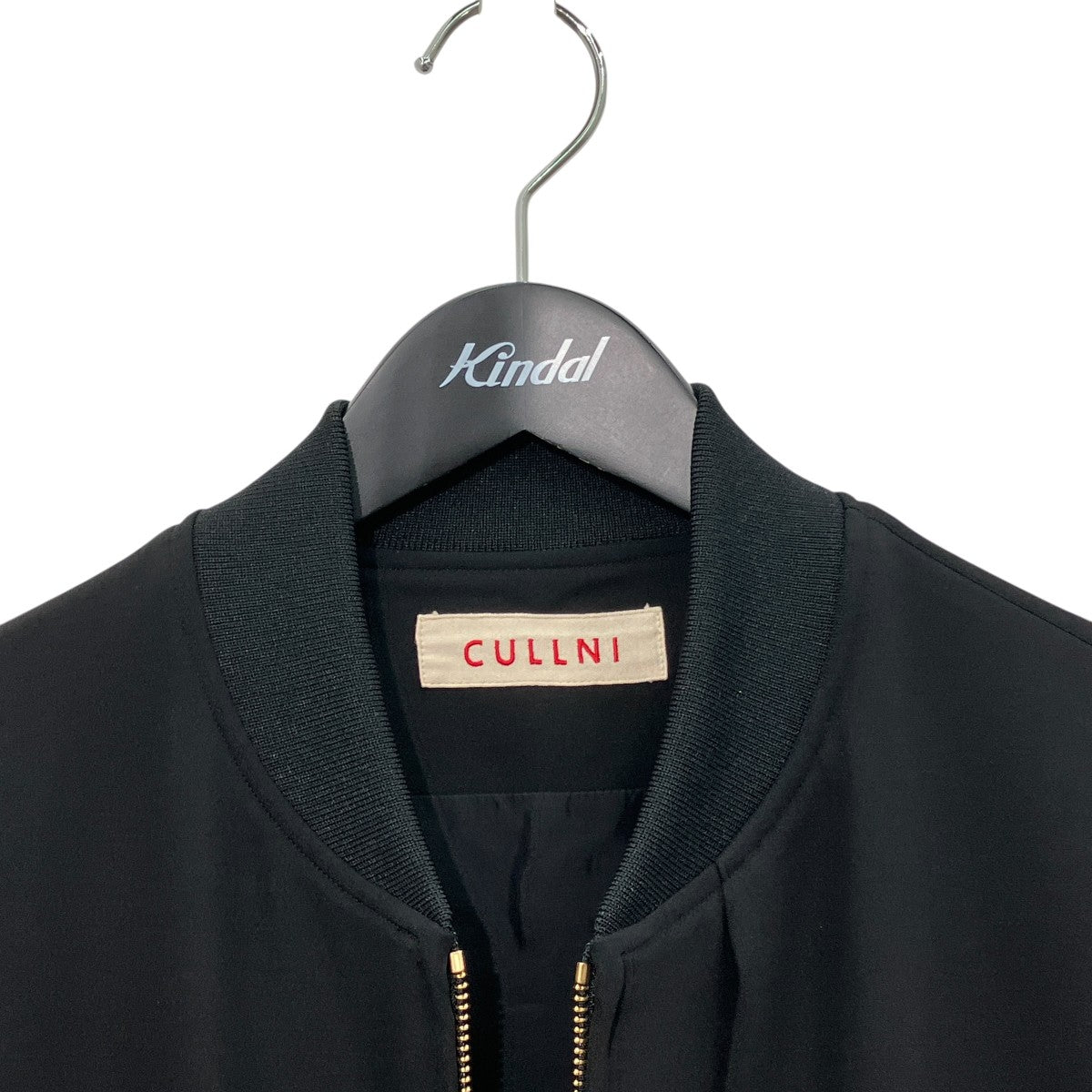 CULLNI(クルニ) ジップアップジャケット21-SS-048 21-SS-048 ブラック