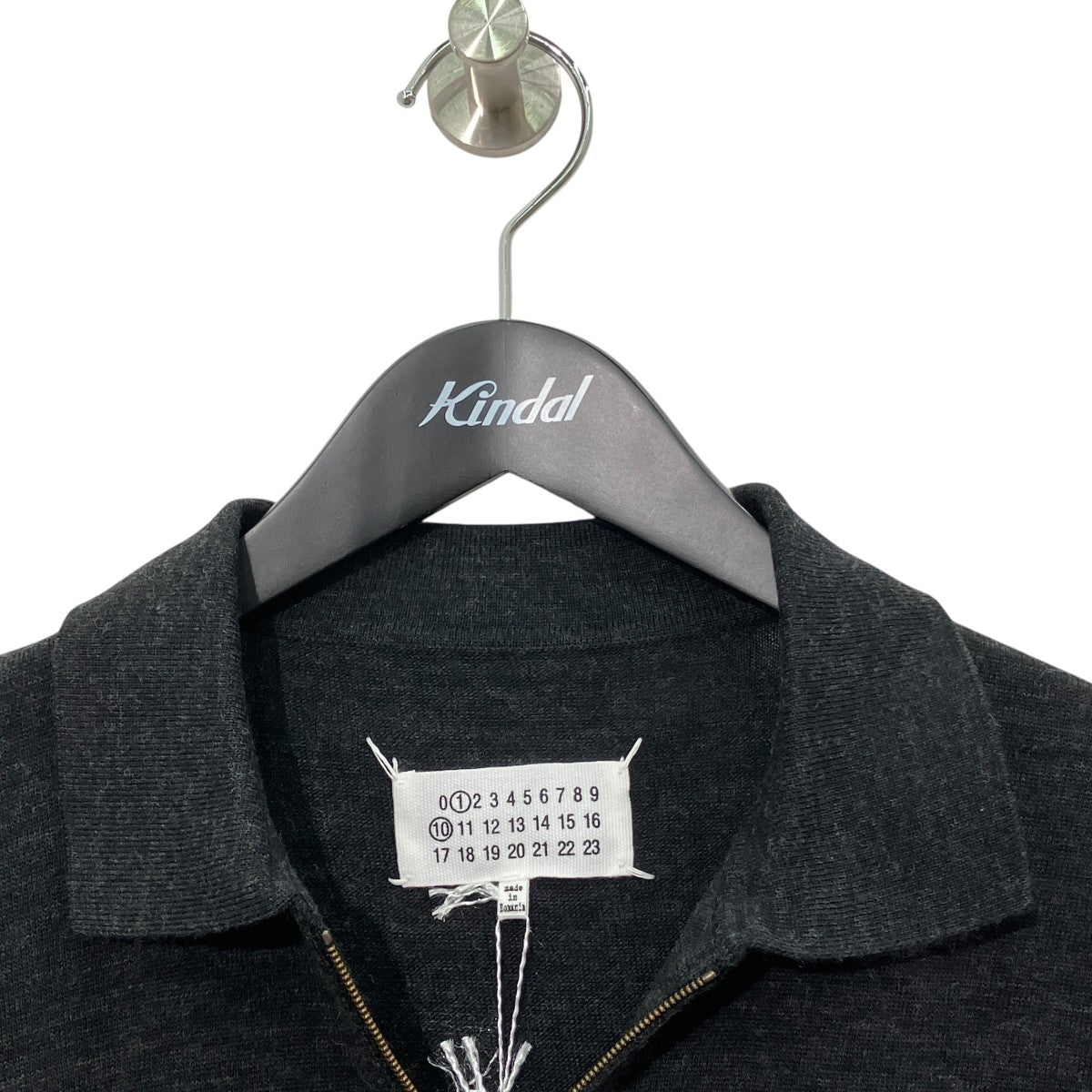 Maison Margiela(メゾンマルジェラ) 半袖ハーフジップニットS50GL0042
