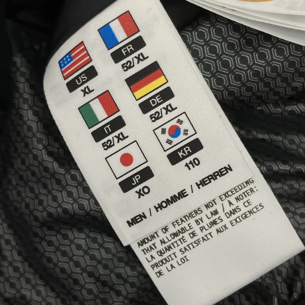 DESCENTE MIZUSAWA DOWN OVERSIZED JACKET MOUNTAINEERダウンジャケットDAMUGK32U 古着・中古-9枚目のアイテム画像