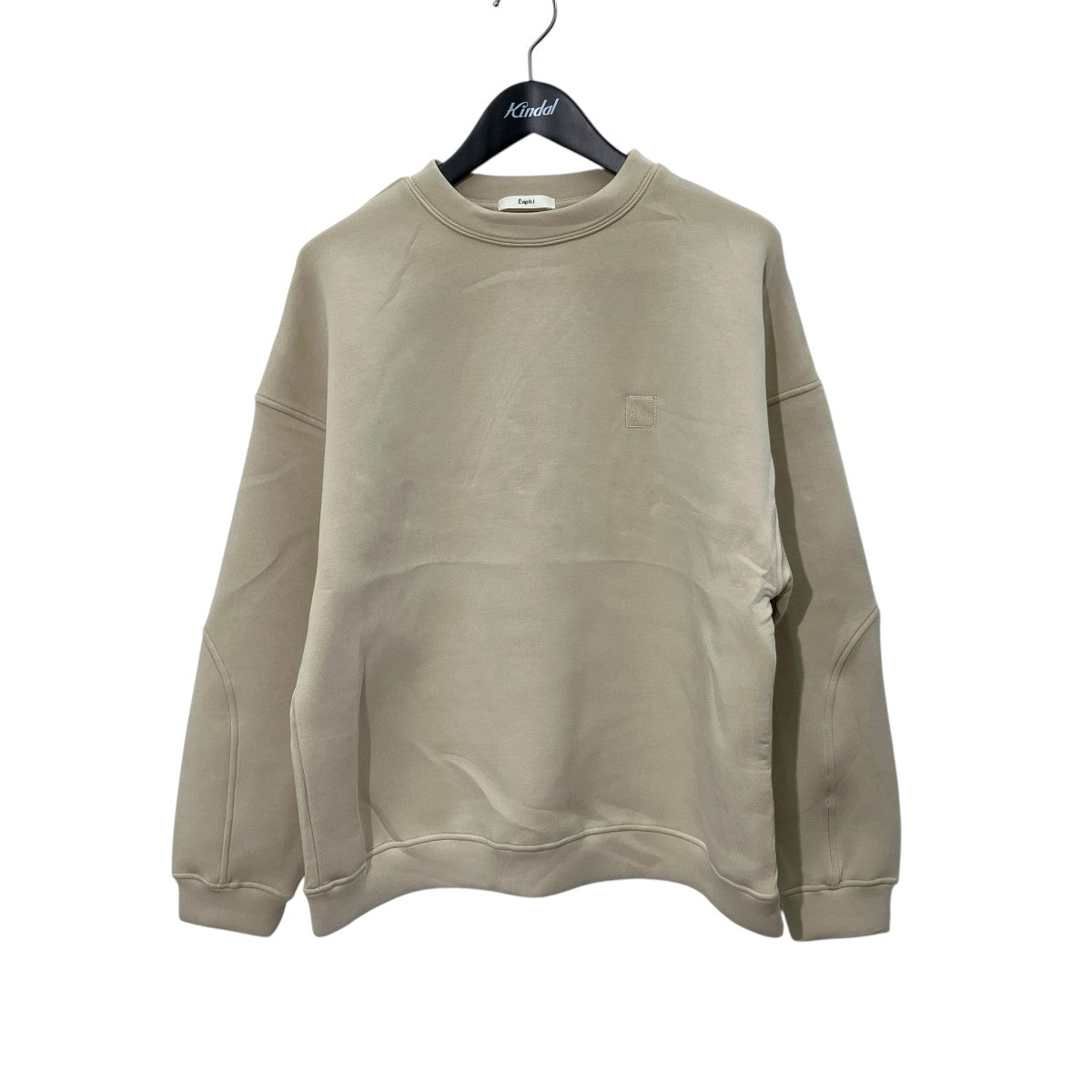 25AWLEATHER PATCH SWEATSHIRTクルーネックスウェット14303-0450