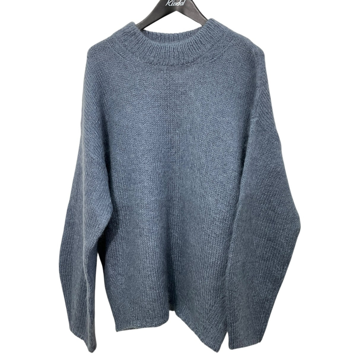 Kid Mohair Knitクルーネックニット12220509
