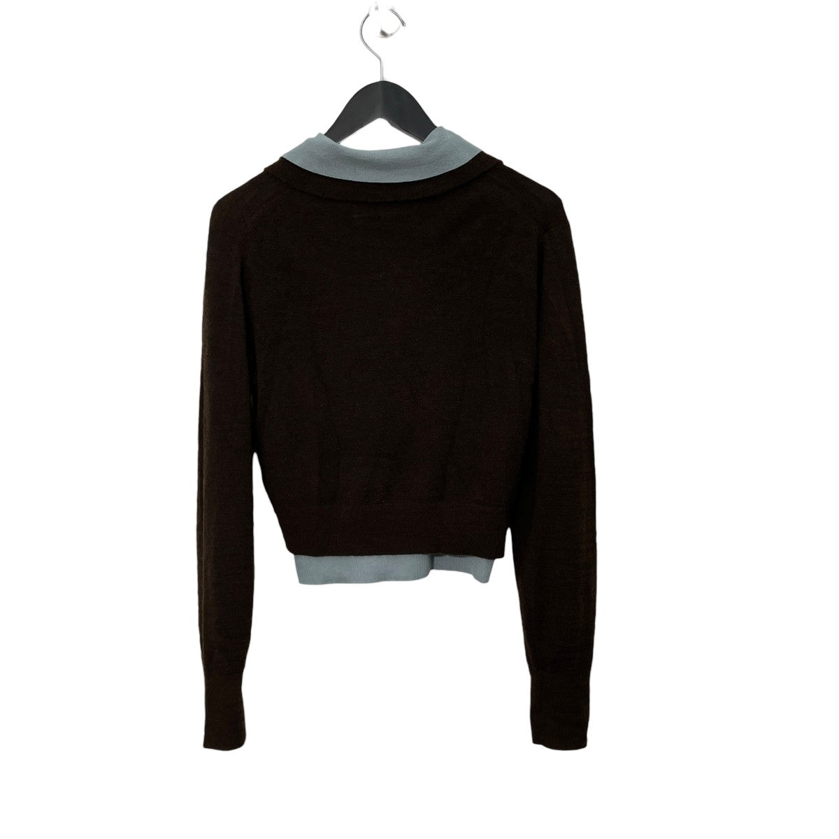 Layered Polo Knitレイヤードポロニット12610508