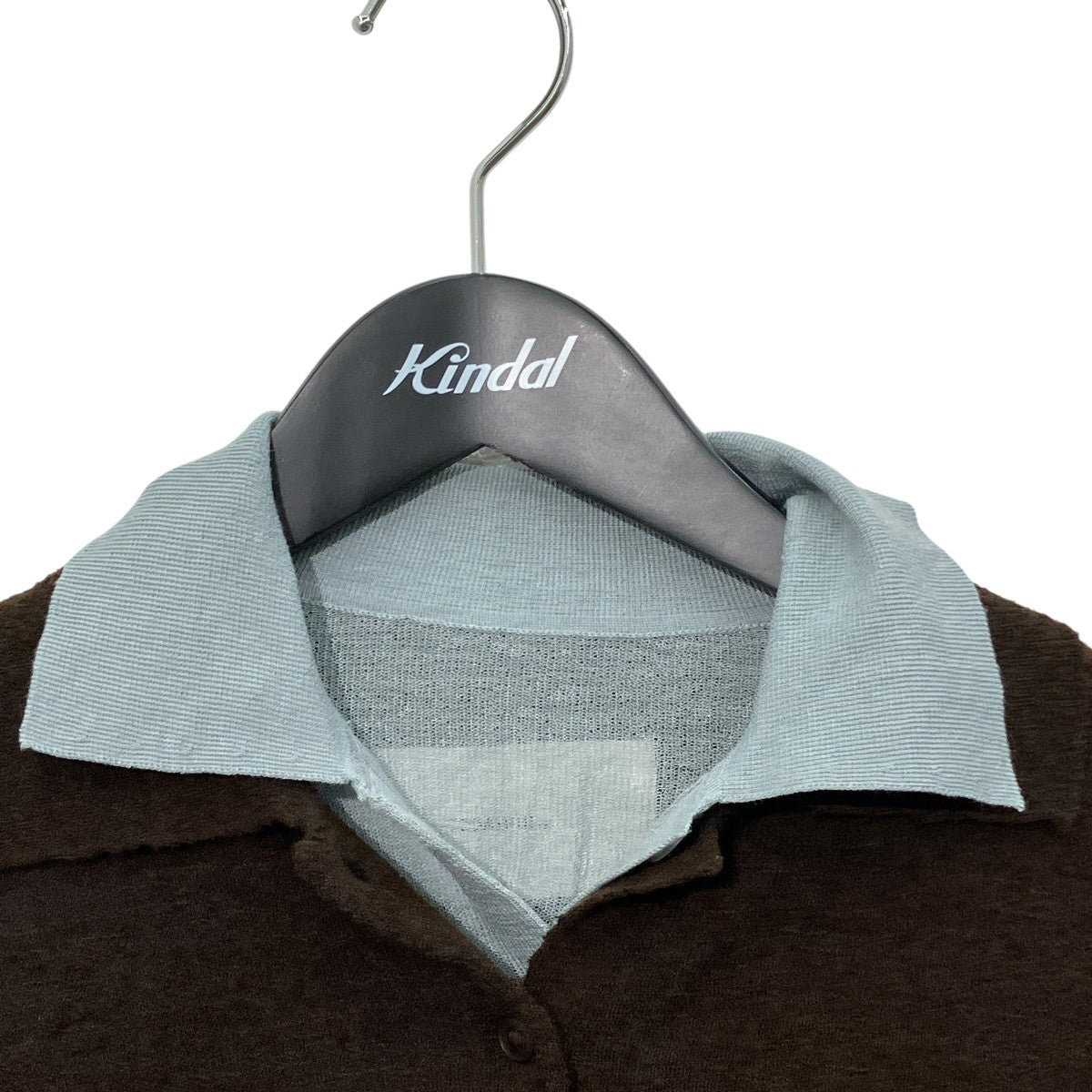 Layered Polo Knitレイヤードポロニット12610508