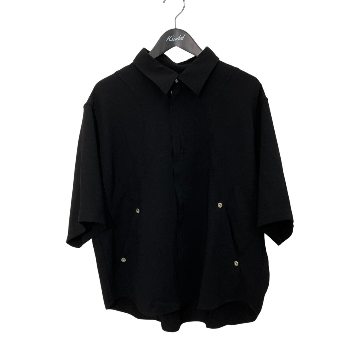 PANEL OVER ZIP SS SHIRT半袖シャツ305402017