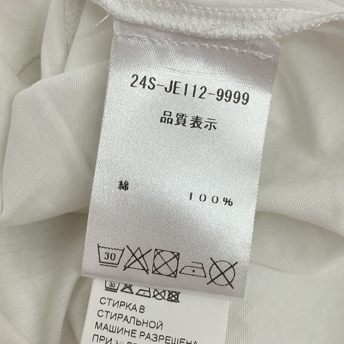半袖Tシャツ24S-JE112-9999