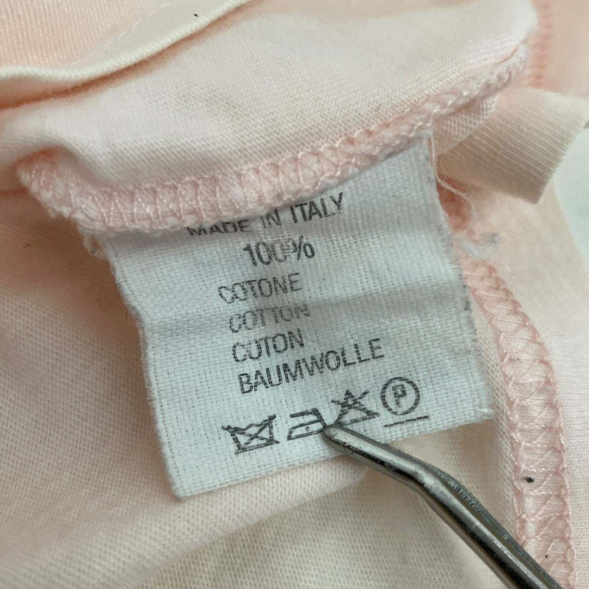 Martin Margiela MISS DEANNA期VネックTシャツ 古着・中古-6枚目のアイテム画像
