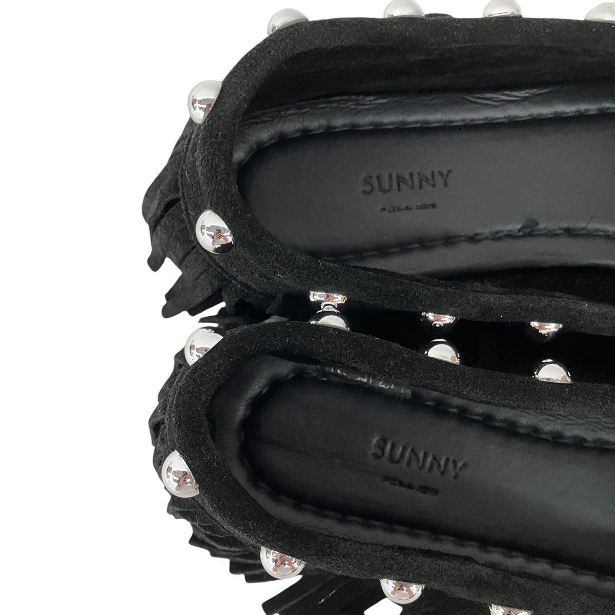 PELLICO SUNNY スウェードモカシンフリンジデッキシューズ 古着・中古-4枚目のアイテム画像
