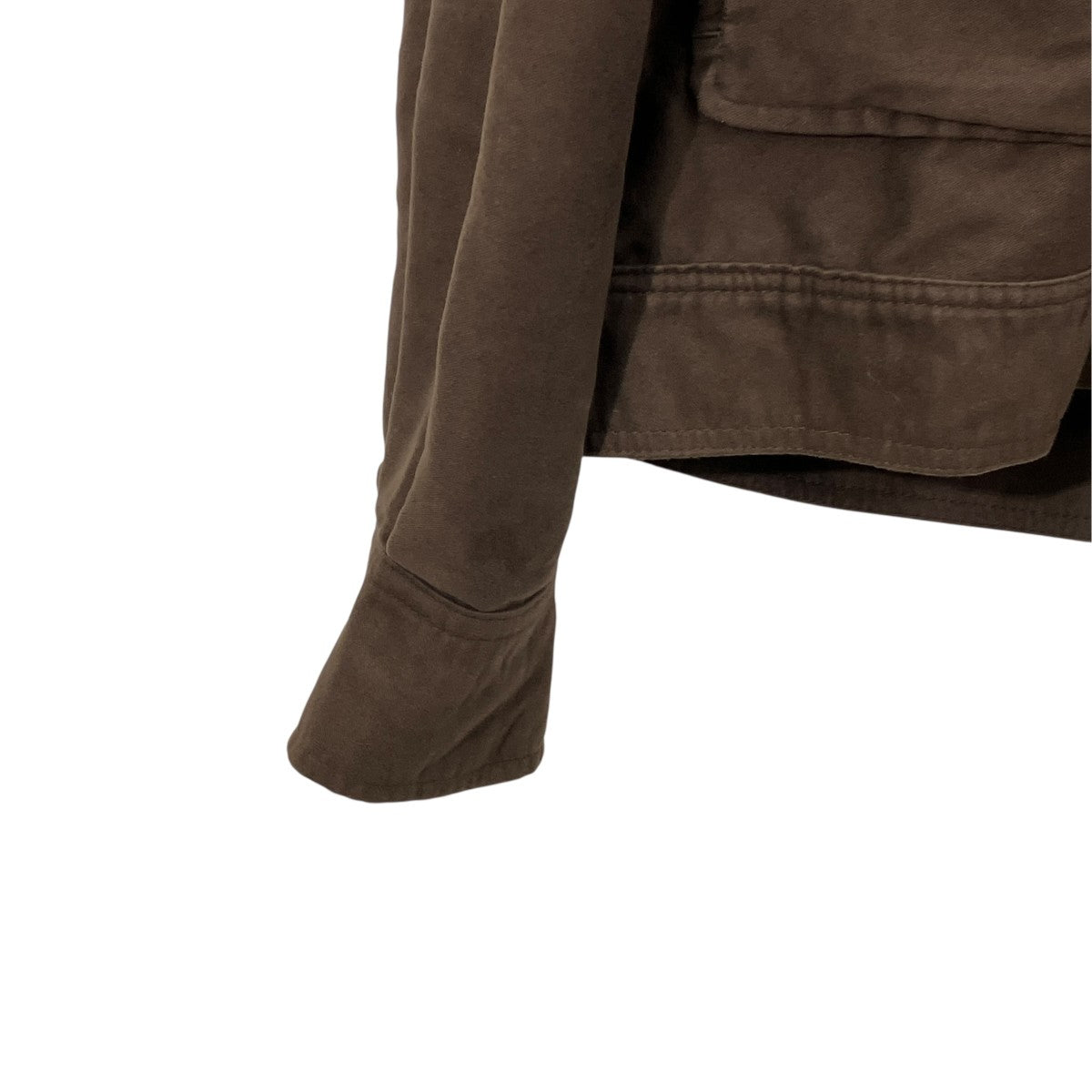 BRUSHED COTTON BUTTON JACKETスイングトップCES22JK08
