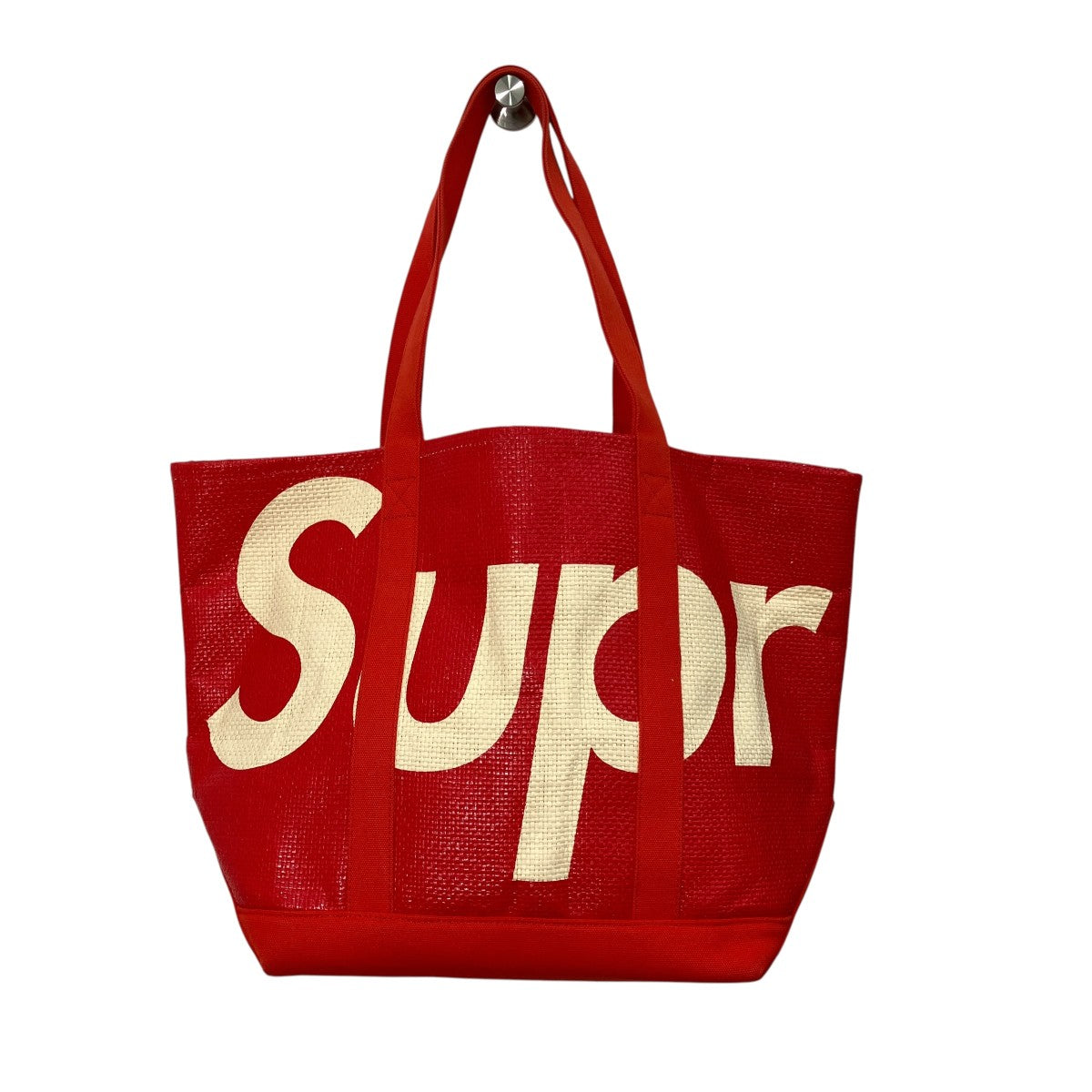 Supreme Raffia Tote Bagトートバッグ 古着・中古-1枚目のアイテム画像