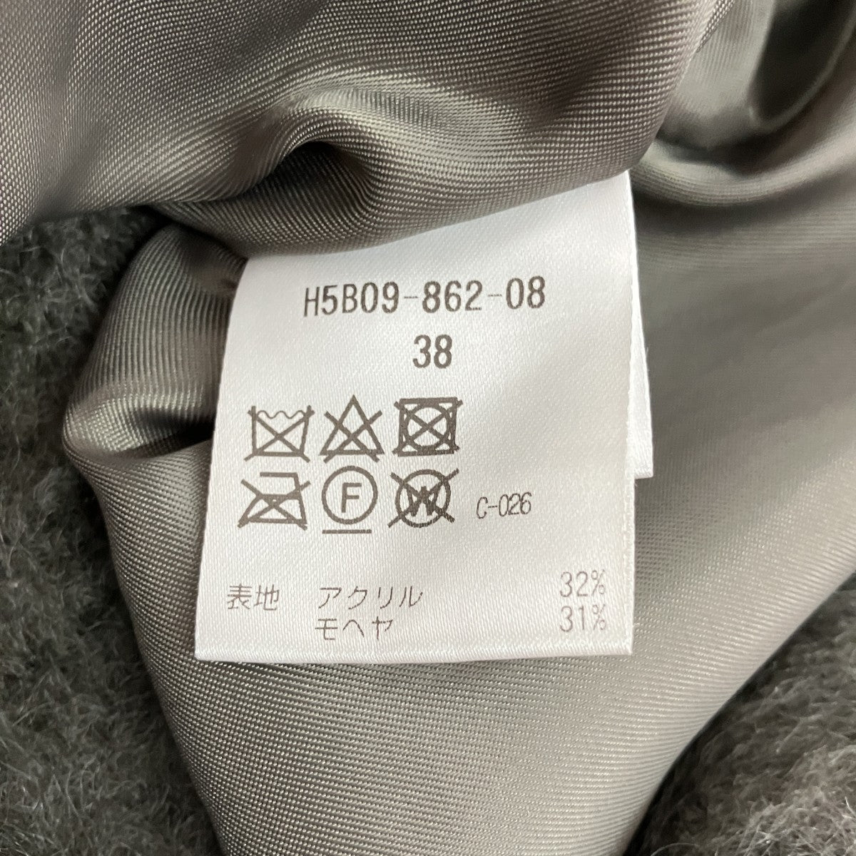 PコートH5B09-862-08