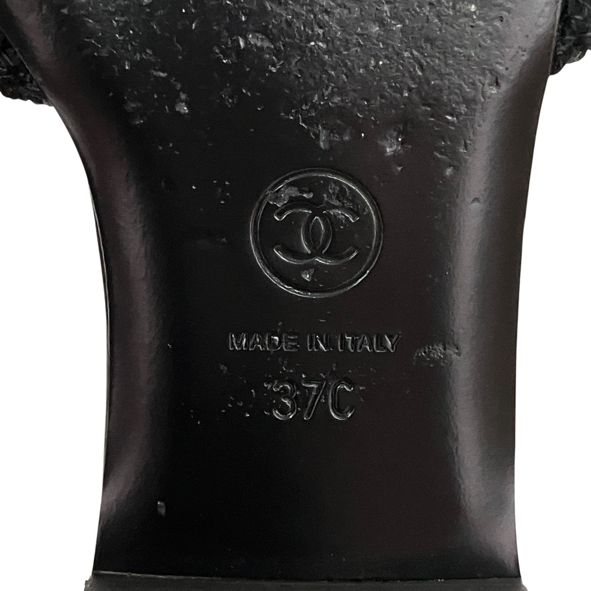 CHANEL(シャネル) ココマーク クロシェサンダルG45516 G45516 ブラック