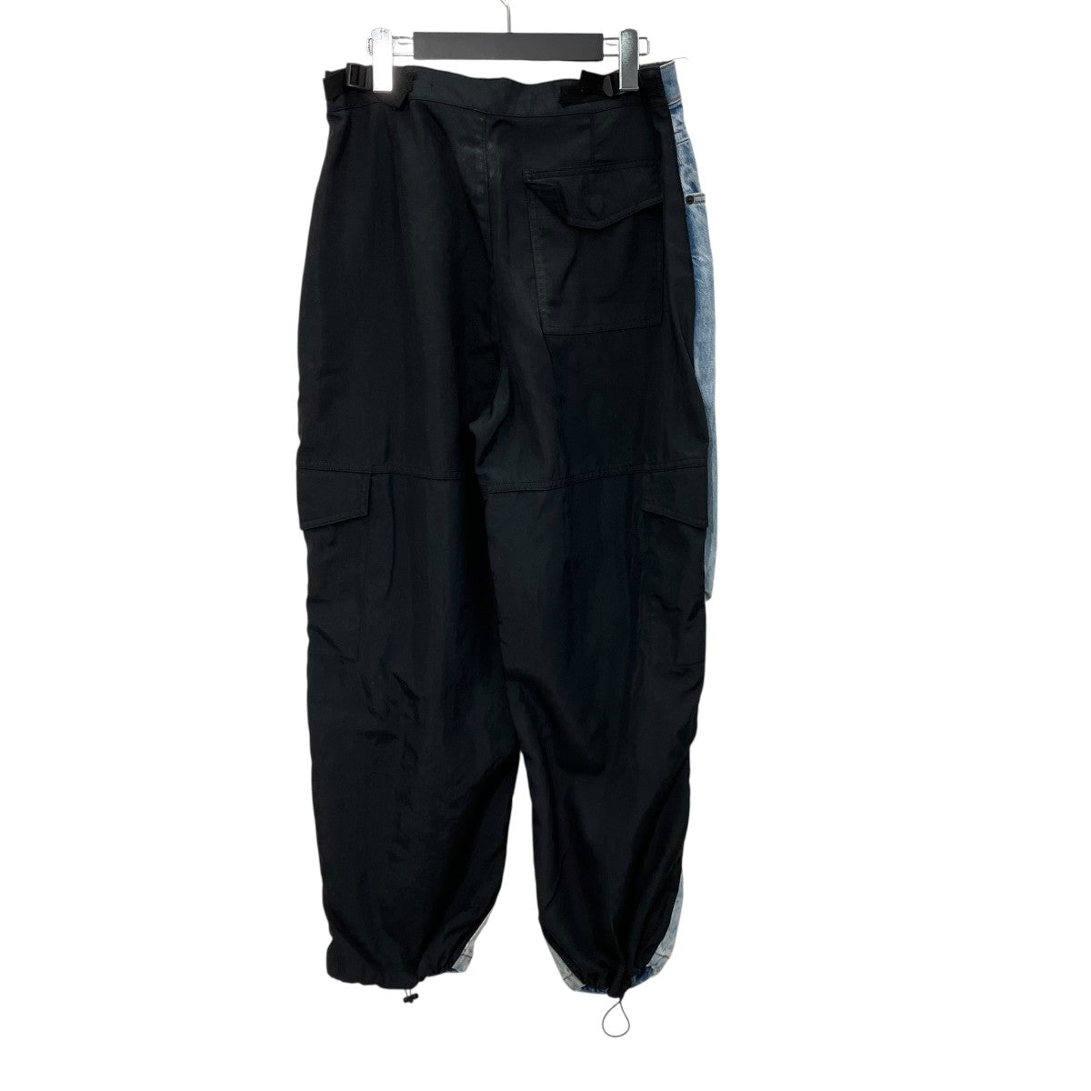 ALEXANDER WANG(アレキサンダーワン) ナイロン切り替えデニムパンツ