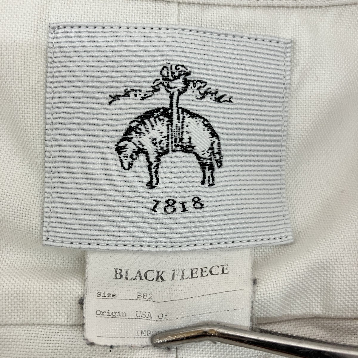 BLACK FLEECEボタンダウンシャツ1818