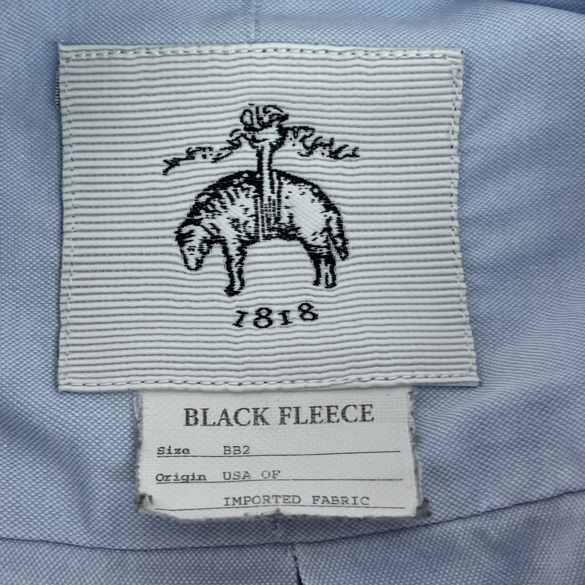 BLACK FLEECEボタンダウンシャツ1818
