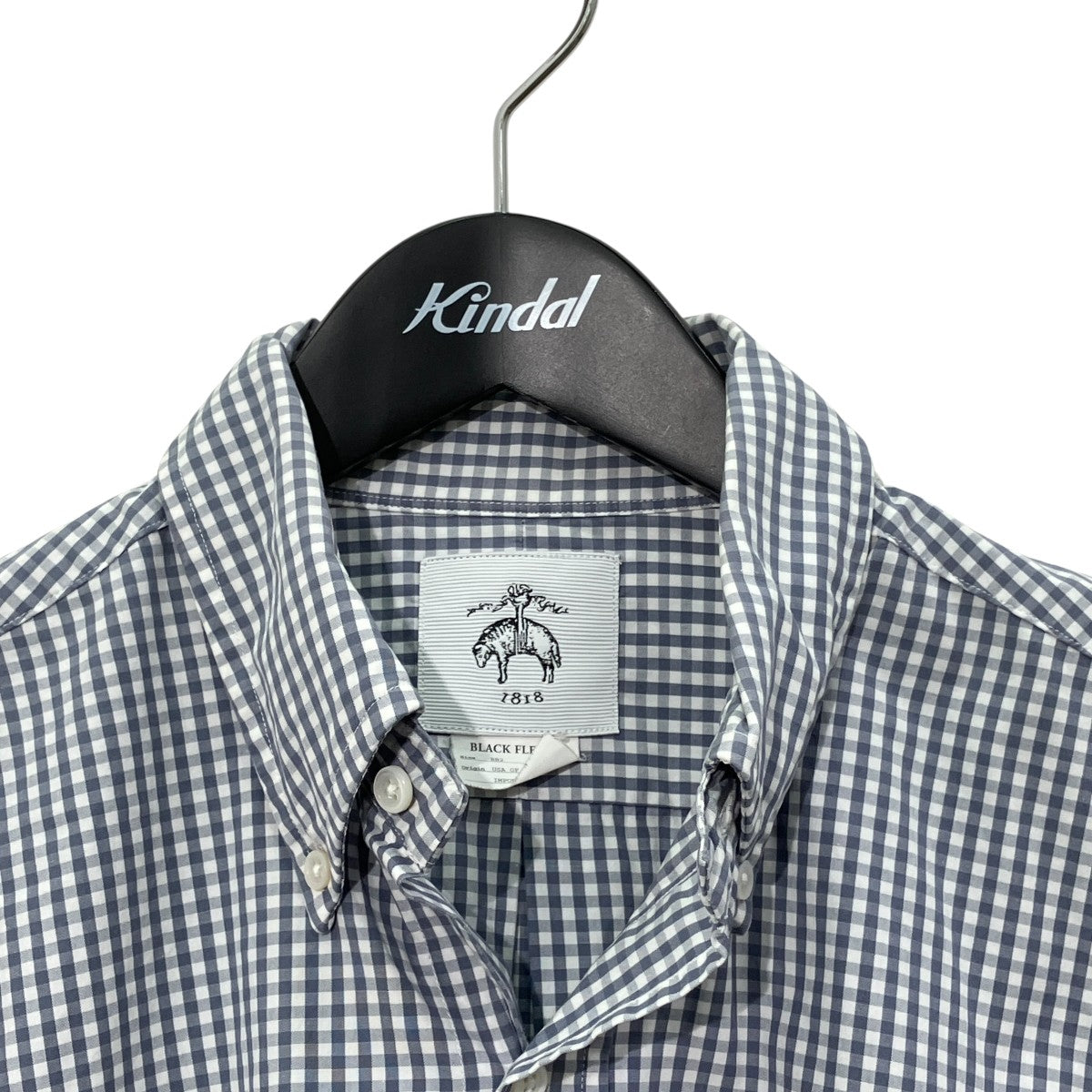Charlie.B 2点目から180円引さま BROOKS BROTHERS(ブルックスブラザーズ) BLACK FLEECEチェックボタン