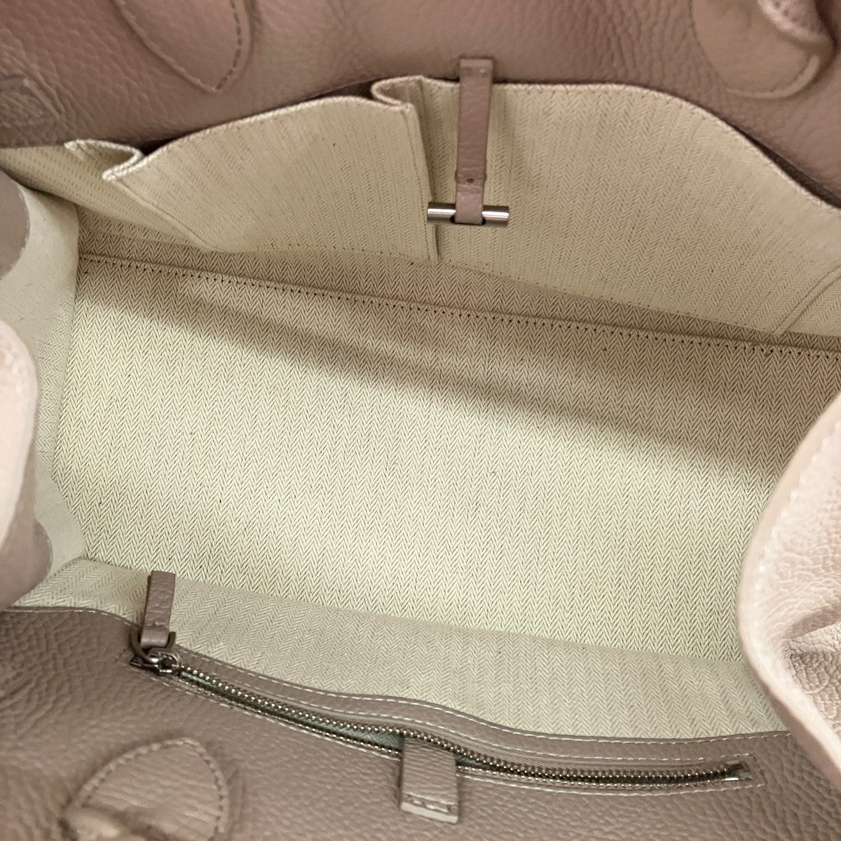 moment leather tote bagハンドバッグ