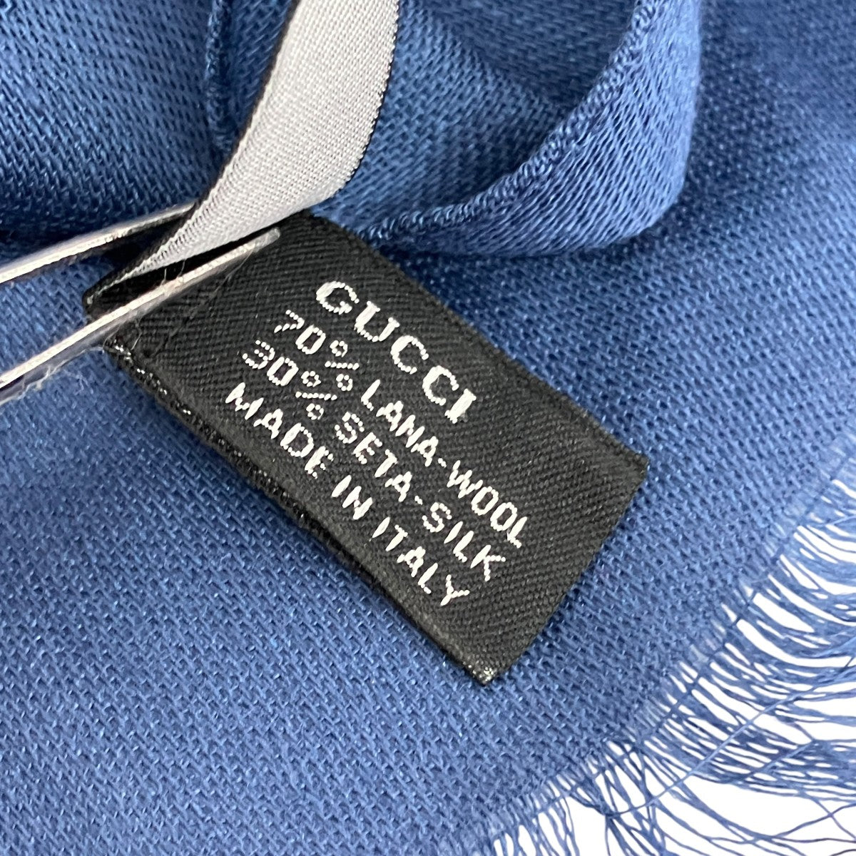 GUCCI(グッチ) GGストール ブルー｜【公式】カインドオルオンライン