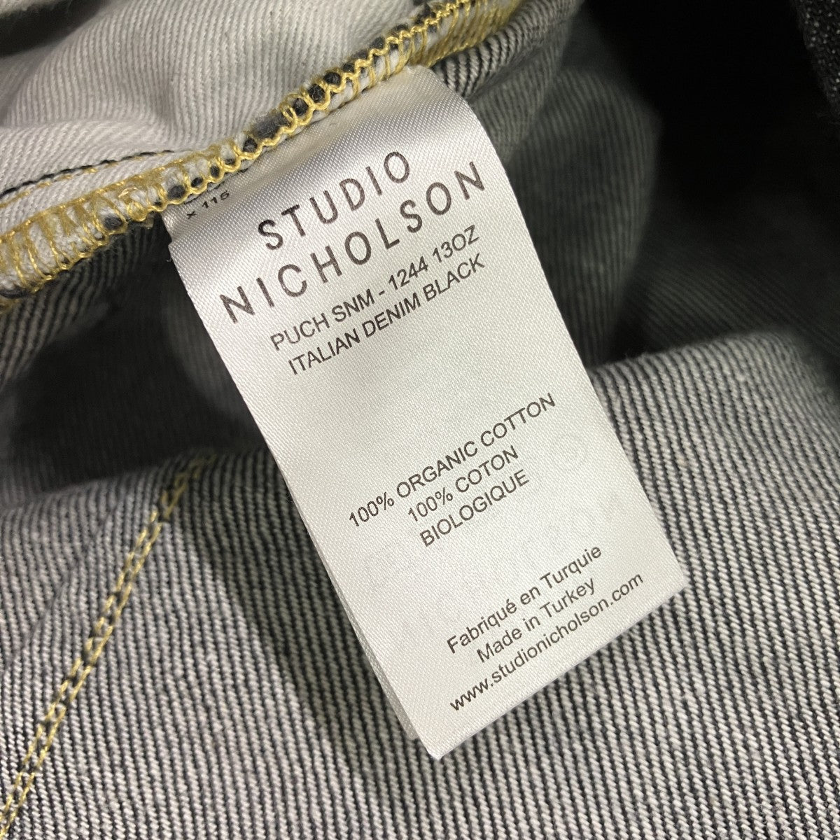 ITALIAN DENIMデニムパンツPUCH SNM-1244 13OZ