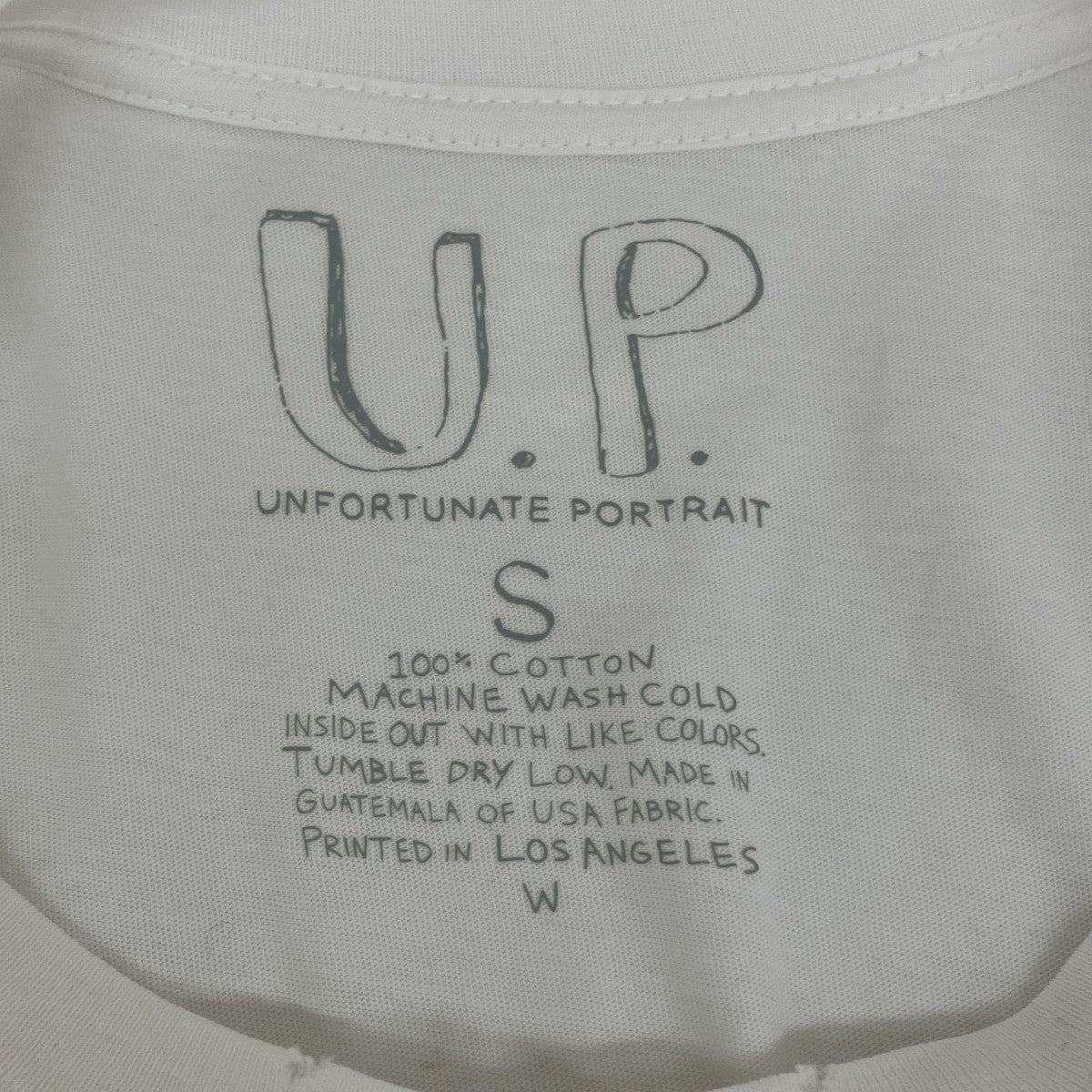 Whim Gazette(ウィムガゼット) UNFORTUNATE PORTRAIT Designer半袖T