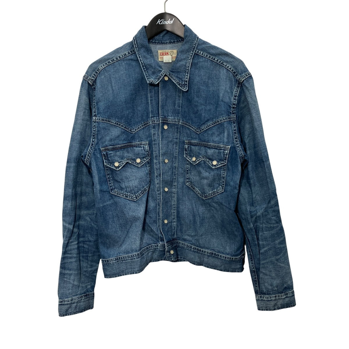 Hewson Indigo Denim Western Jacketデニムシャツ782891663001