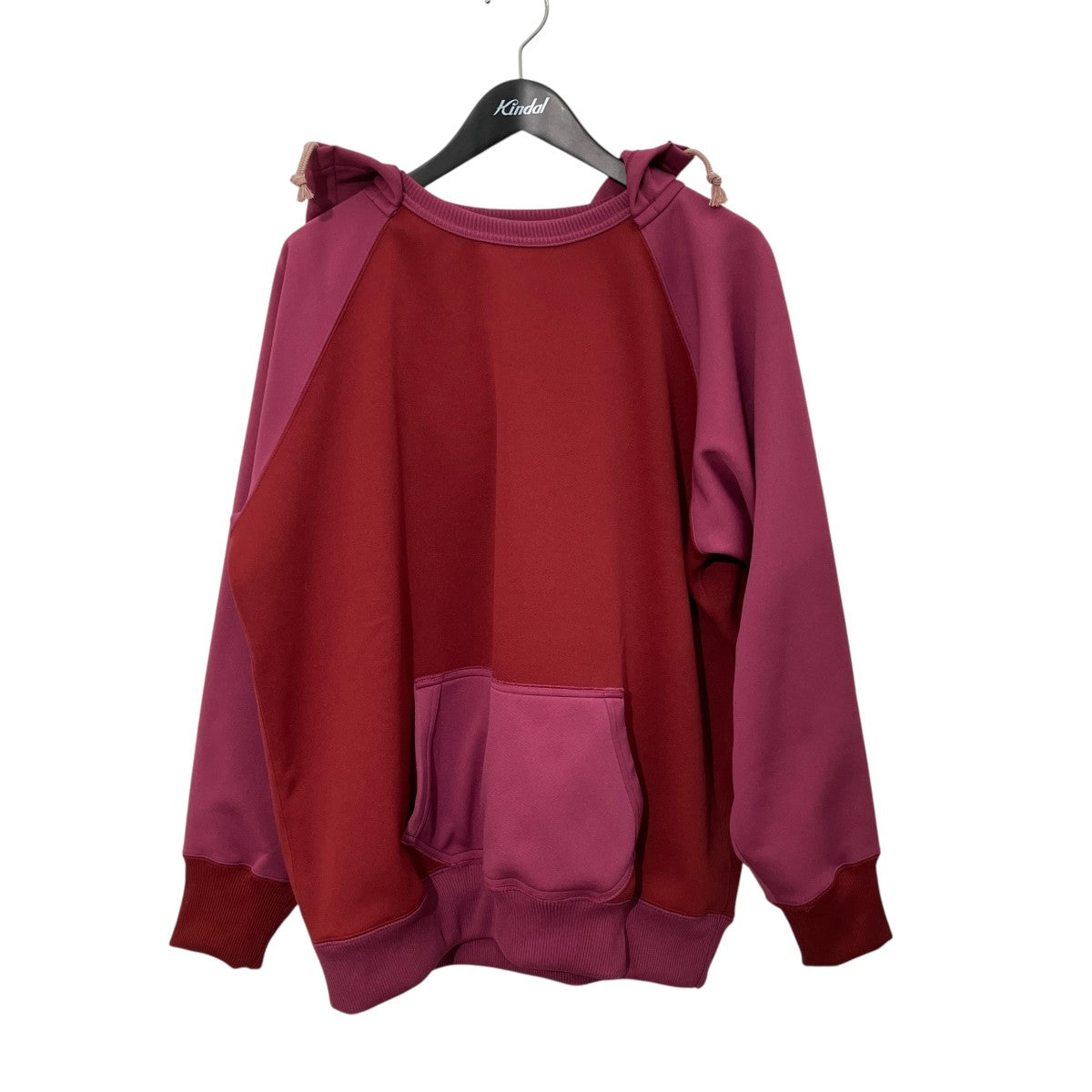 W FACE 2 TONE HOODIEプルオーバーパーカー015FD261007