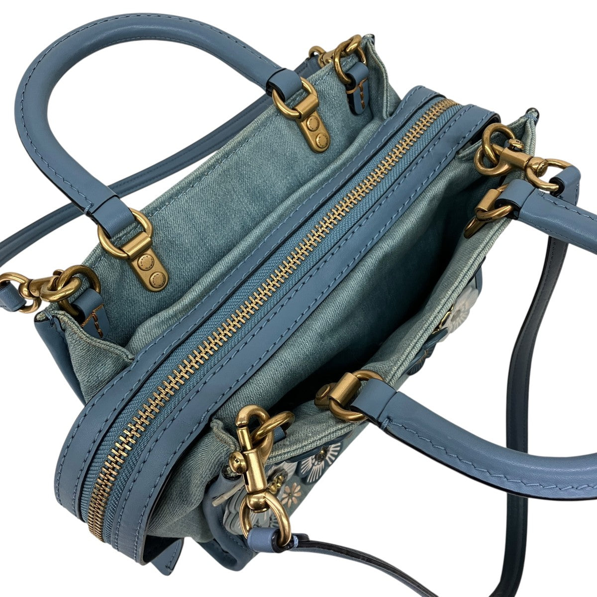ローグ25 ウィズ ティーローズ デニム2WAYショルダーバッグL1880-68225