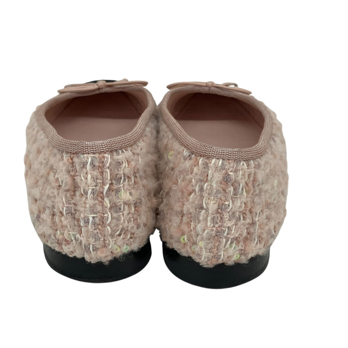 BALLET FLATS ツイードフラットパンプスG02819B17931NZP29