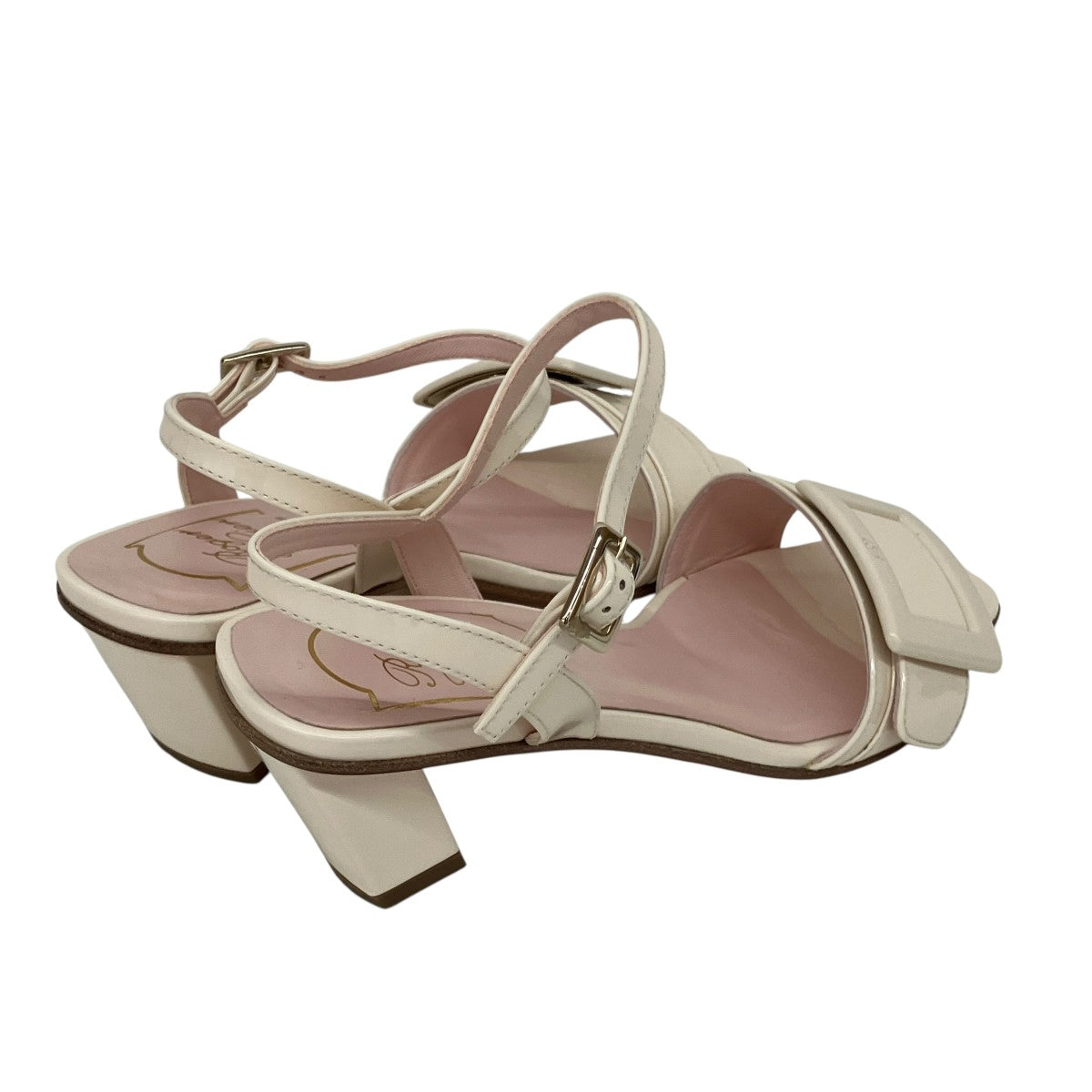 Patent Leather Sandalsヒールパンプス