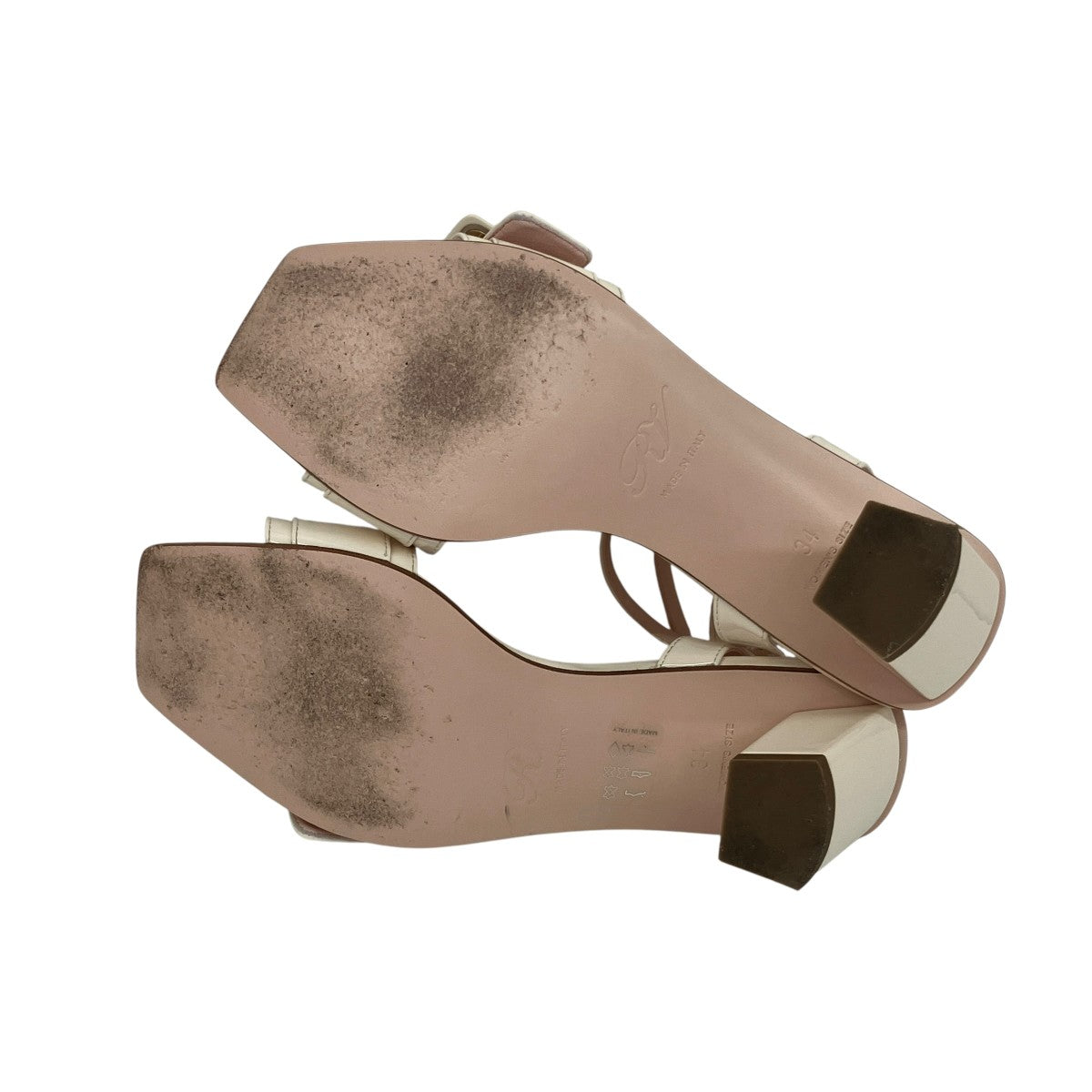 Patent Leather Sandalsヒールパンプス