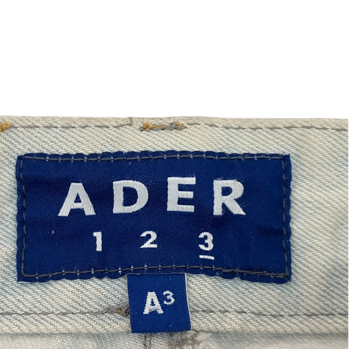 ADER error(アーダーエラー) デニムパンツ19ASSPT02SB4 19ASSPT02SB4