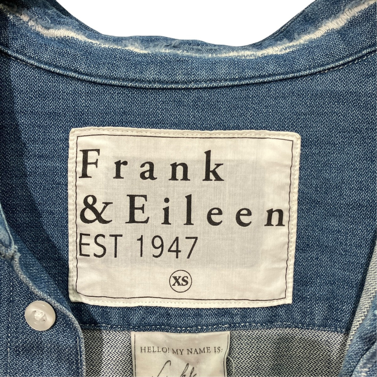 Frank＆Eileen LUKE長袖シャツ 古着・中古-6枚目のアイテム画像
