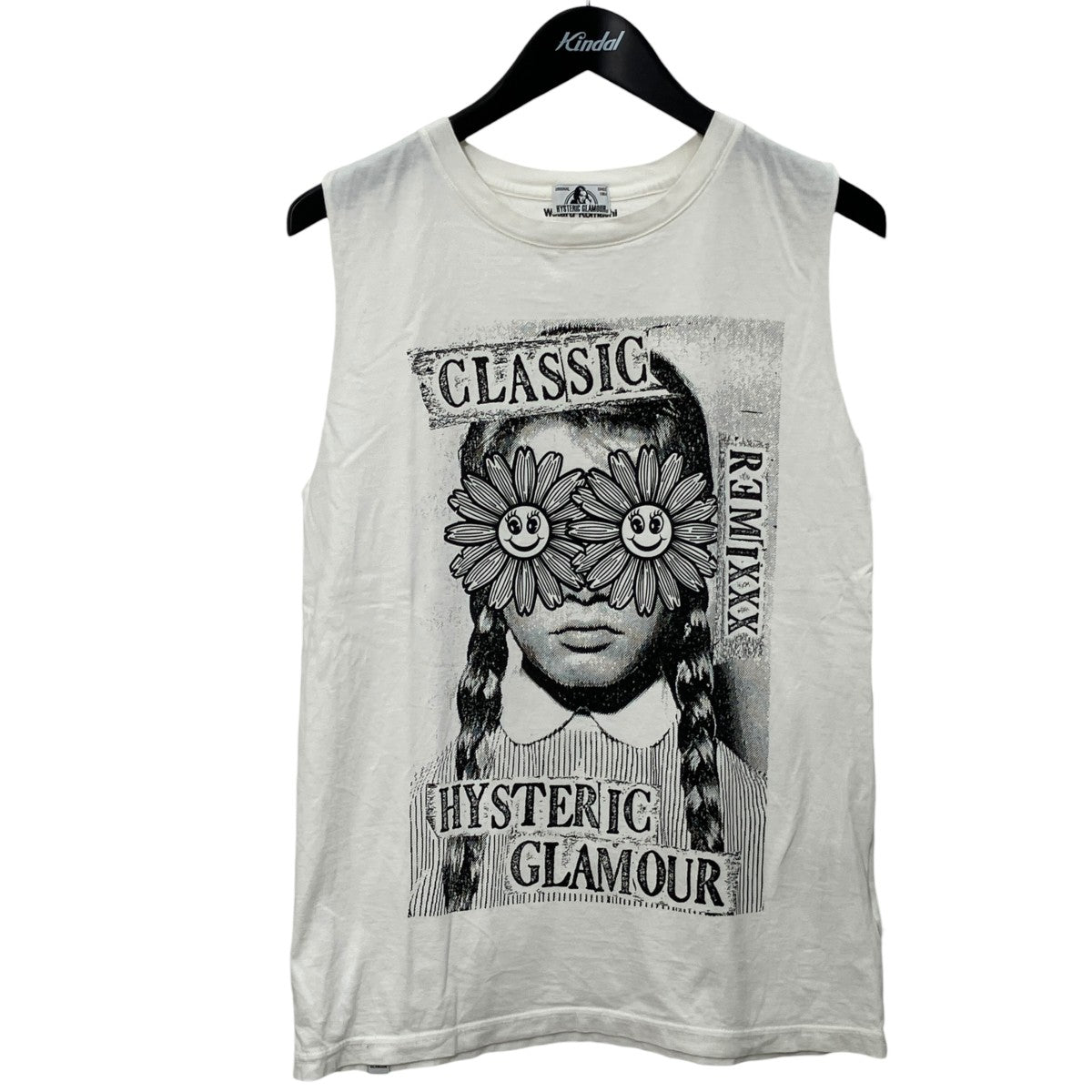 Hysteric Glamour ノースリーブカットソー0161CR03 古着・中古-1枚目のアイテム画像