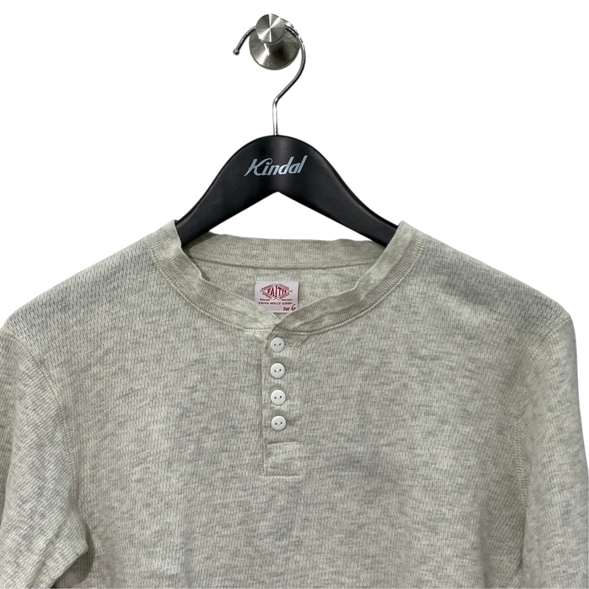 THERMAL HENRY PULLOVER TOP長袖カットソー