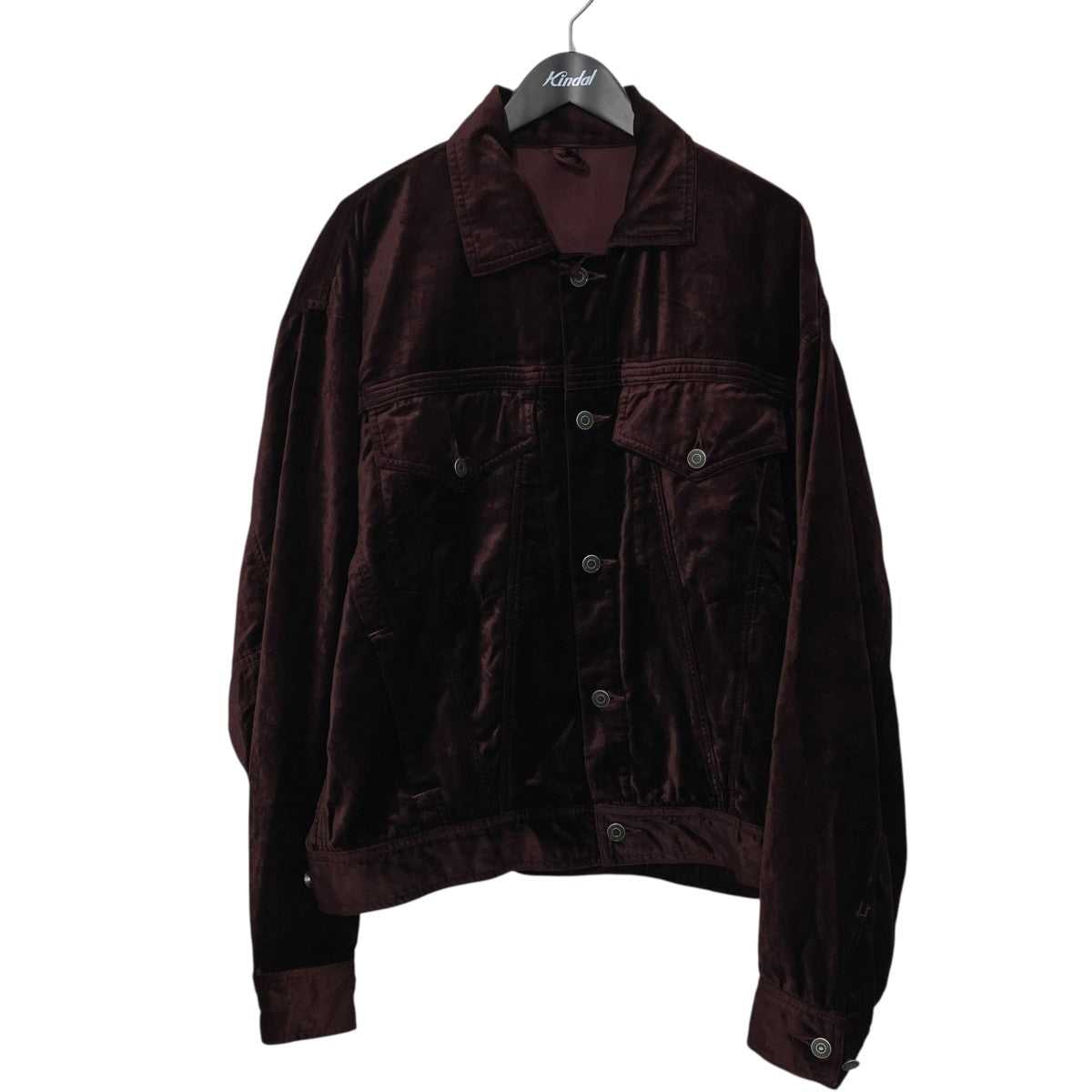 IROQUOIS C／R VELVET BLブルゾン581202 古着・中古-1枚目のアイテム画像