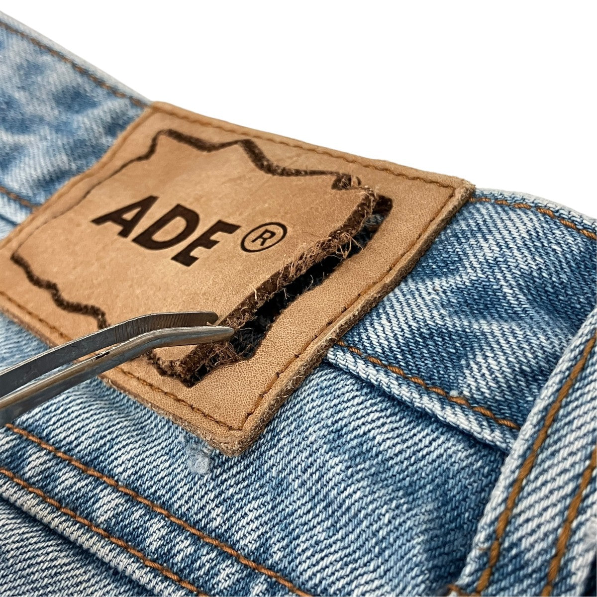 ADER error 19SSデニムパンツ19ASSPT05BL3 古着・中古-5枚目のアイテム画像