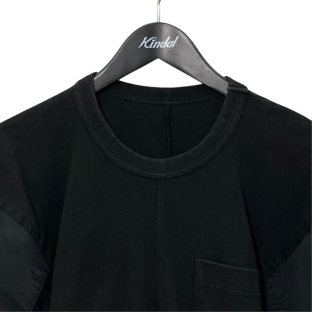 Nylon Twill x Cotton Jersey半袖カットソー24-07400