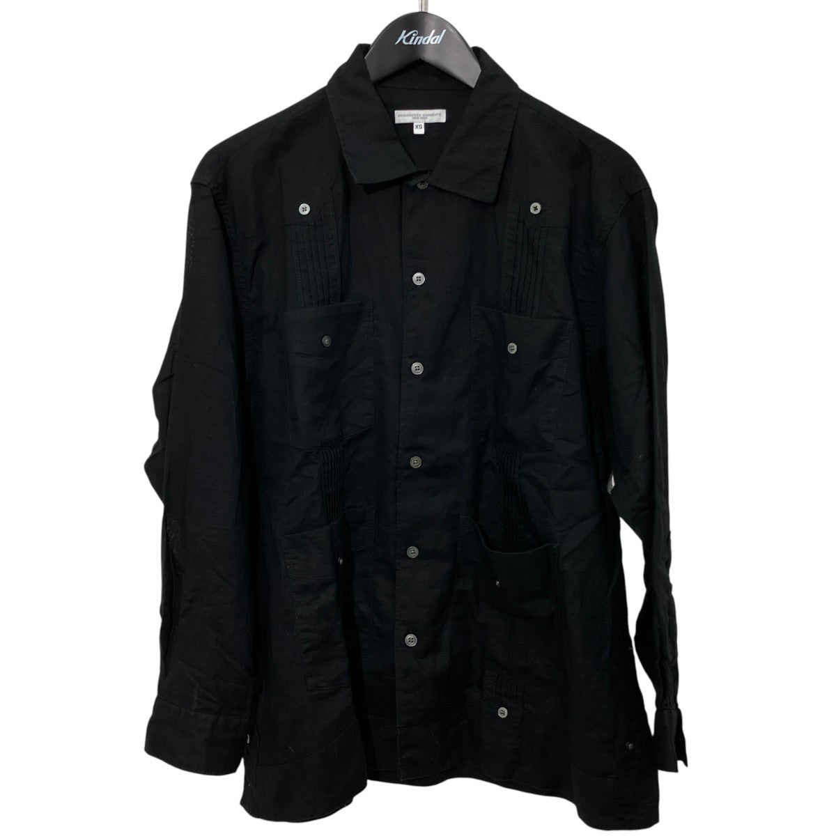 Engineered Garments Guayabera Shirt - Handkerchief Linen長袖シャツ 古着・中古-1枚目のアイテム画像