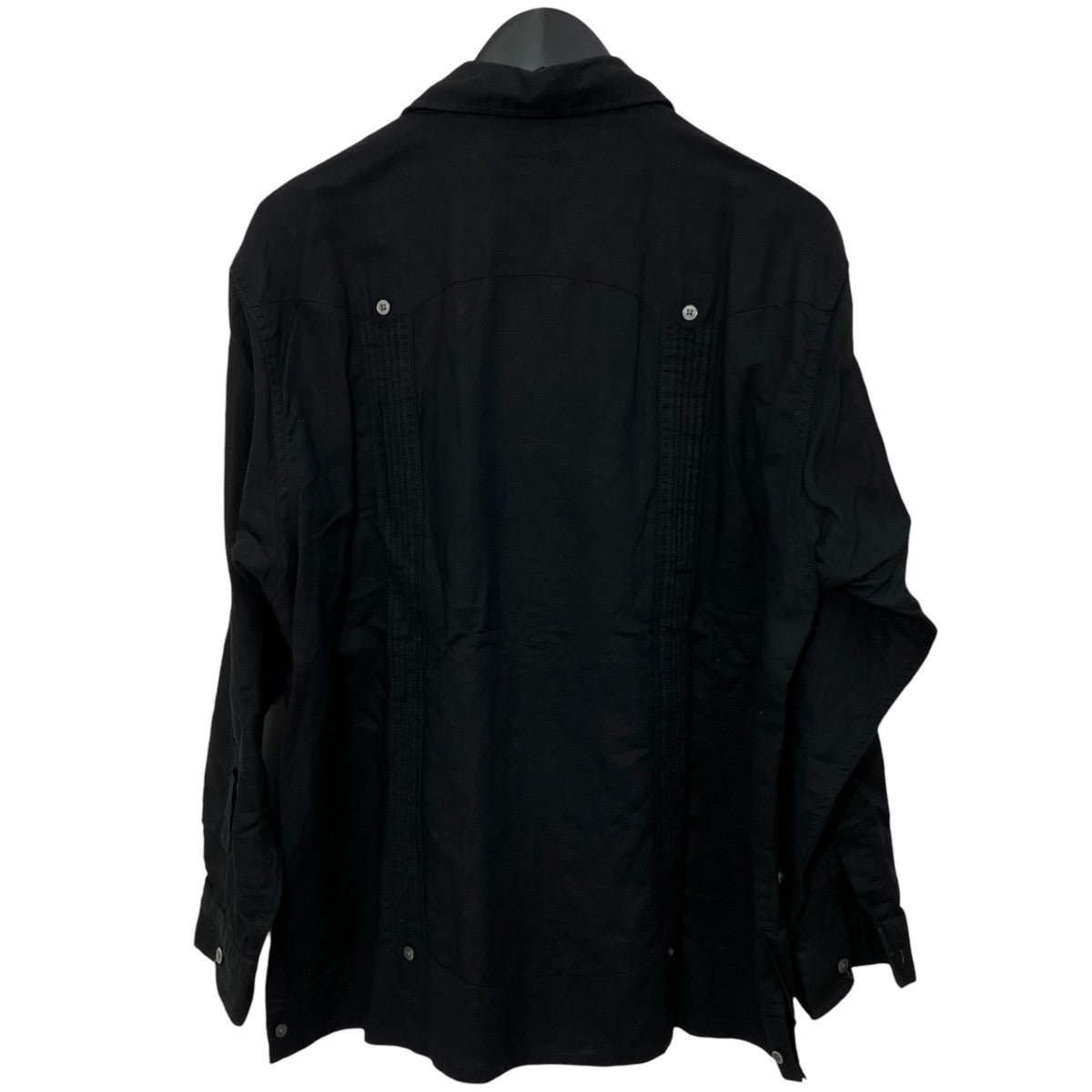 Engineered Garments Guayabera Shirt - Handkerchief Linen長袖シャツ 古着・中古-2枚目のアイテム画像