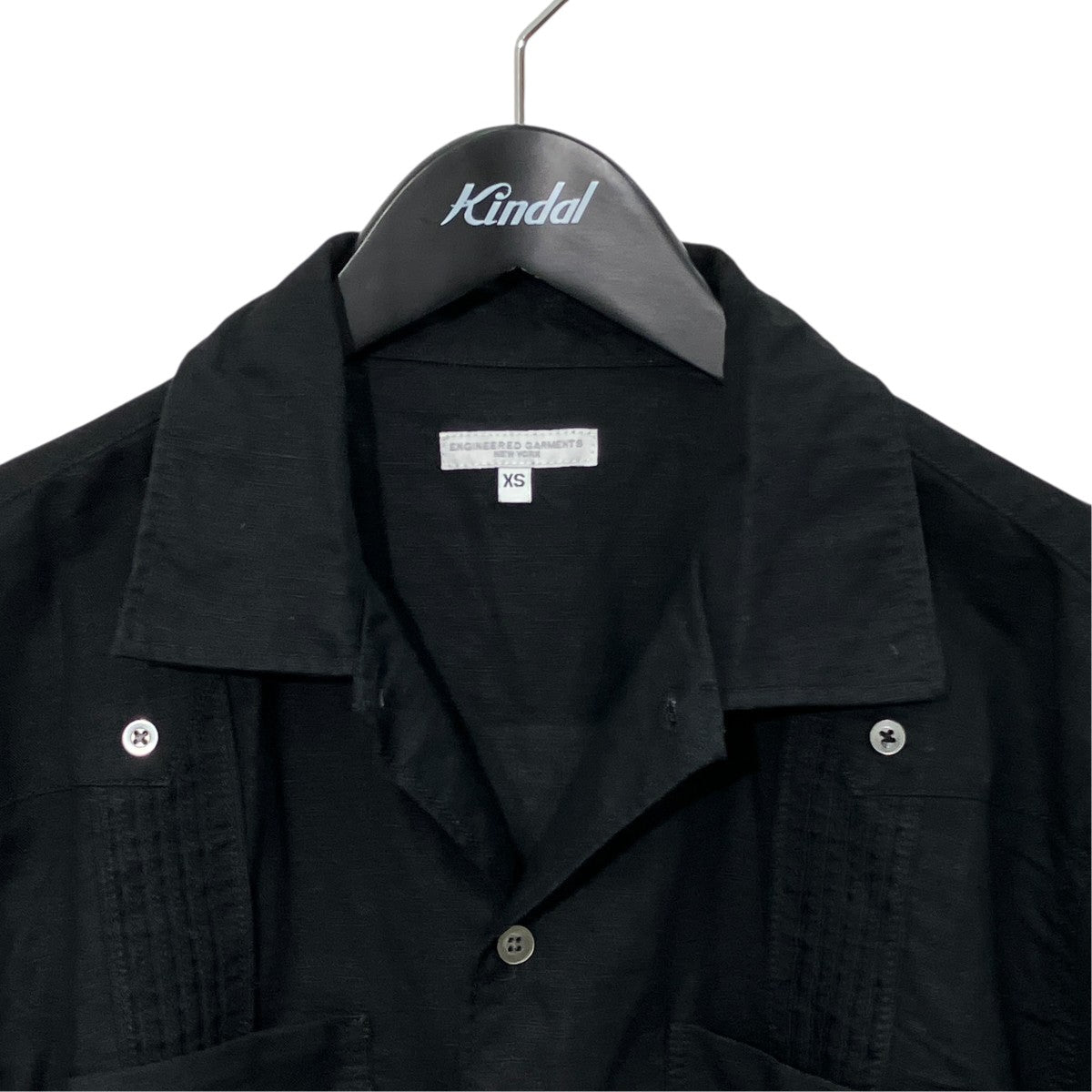 Engineered Garments Guayabera Shirt - Handkerchief Linen長袖シャツ 古着・中古-4枚目のアイテム画像