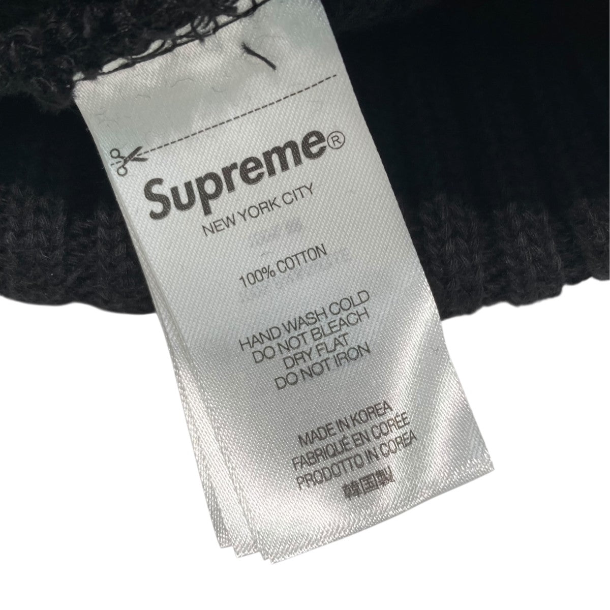 Overdyed Beanieニットキャップ