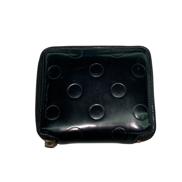 COMME des GARCONS(コムデギャルソン) ドット柄ラウンドジップ財布