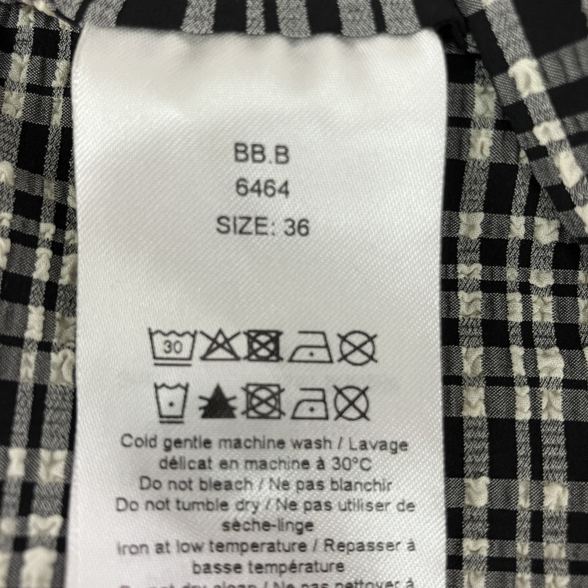 チェックワンピース